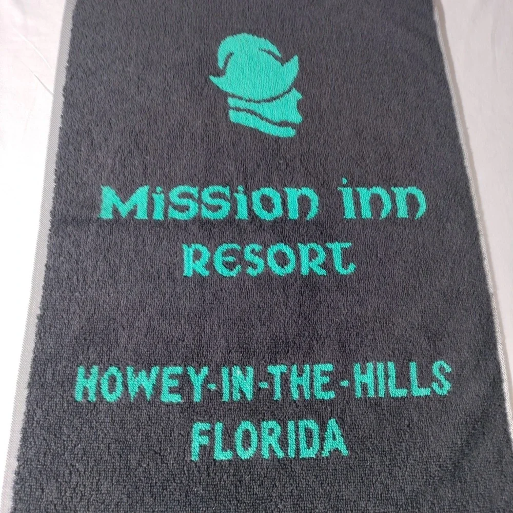 Mission Inn Resort Howey In The Hills Florida Golf Towel  15.25
